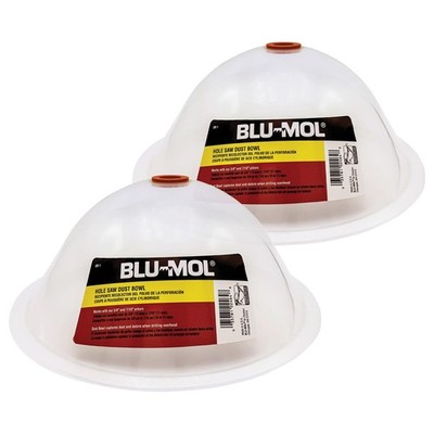 Hole Saw Dust Bowl Accessories Two Pack Clear E0215002 Disston Blu-MOL