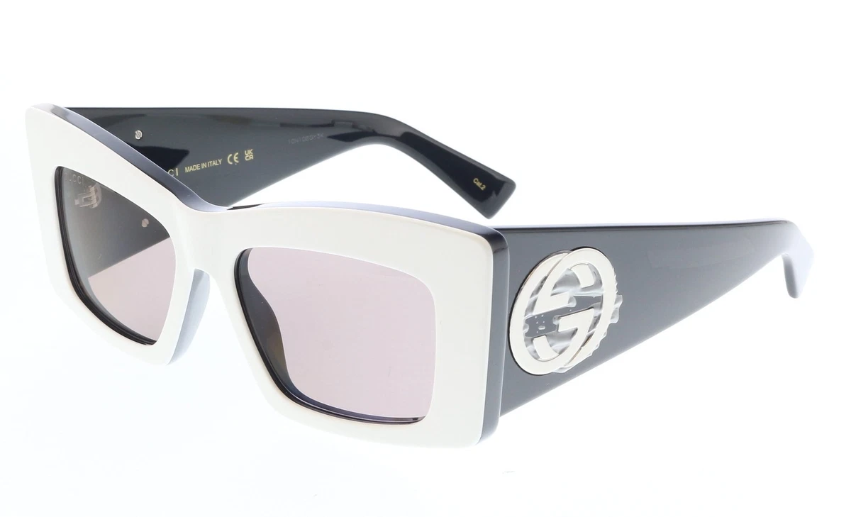 Gucci White Sunglasses for Women for sale | eBay
