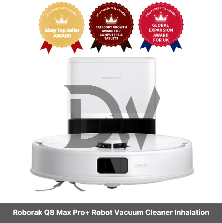 Roborak Q8 Max Pro+ Robot Vacuum Cleaner Inhalation Power 10,000 pa