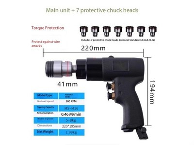 Kompakt und tragbar Handheld Pneumatische Reversible Tapping Machine Werkzeug