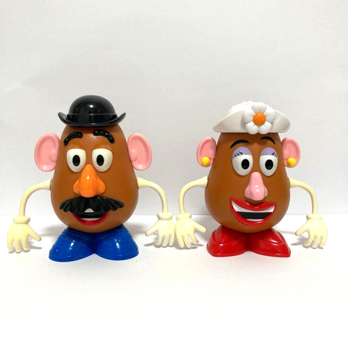 Tokyo Disney Resort Toy Story Mr. & Mrs. Potato Head Candy Case Set of 2 14cm JP