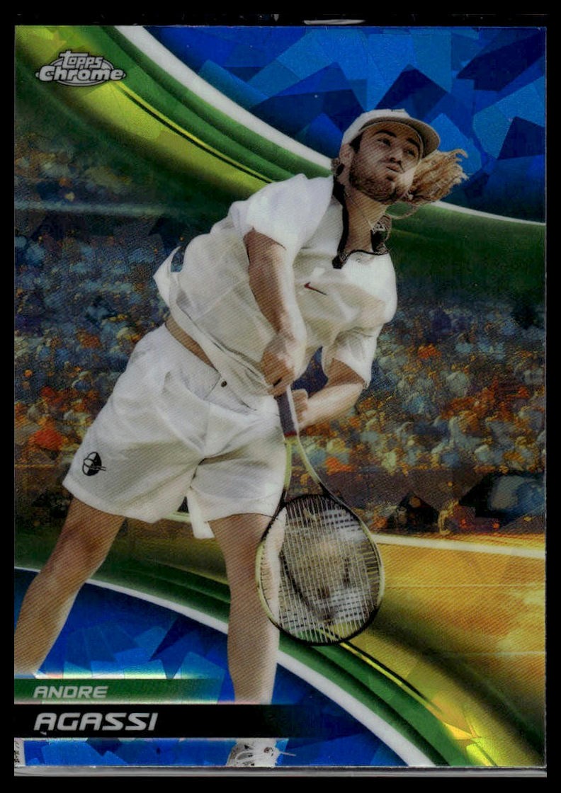 2025 Topps Chrome Sapphire Edition #244 Andre Agassi