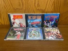 Lot of (6) TurboGrafx-16 (TG-16) Games - Keith Courage, Power Golf, Victory Run