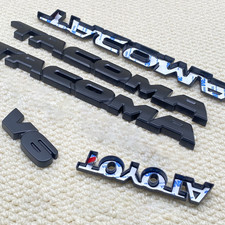 For 2005-2015 Emblem Overlay Tacoma Badge Cover Nameplate Door Tailgate Blackout For 2005-2015 Emblem Overlay Tacoma Badge Cover Nameplate Door Tailgate Blackout