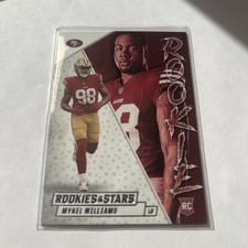 MYKEL WILLIAMS 2025 Panini Rookies & Stars Exclusive Rookie #16 (RC) SF 49ers