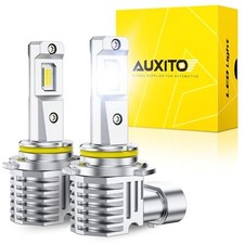 H10 9145 LED Fog Light Bulbs, 6500K Ultra White 1000 Increased Brightness,