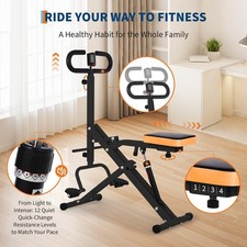 Squat Machine Foldable for Home Glute Workout Equipment Adjustable Resistance
