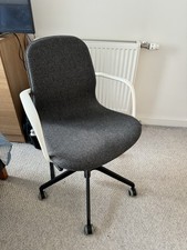 Grey Fabric Operator/Task Office Chair with Arms, Swivel, Caster Wheels