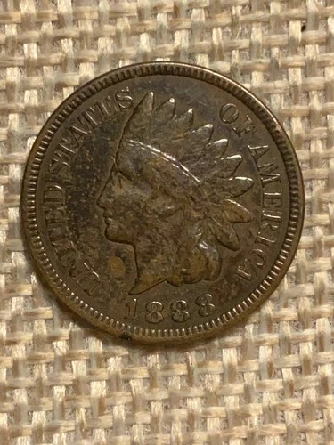 1888 Indian Head Cent Very Fine VF