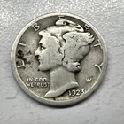 1923 MERCURY SILVER DIME ACTUAL COIN Get More Today & Save Shop Here Buy Here