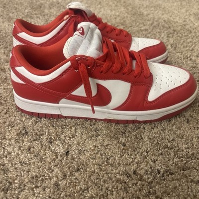 Nike Dunk Low SP White/University Red Size 10