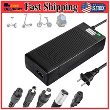 5 in 1 Plugs 54.6V Safe Charger for 48V 13S Lithium Batteries, UL Certified