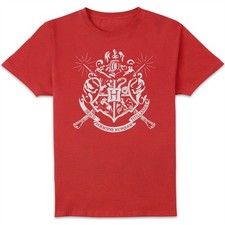 Image of Harry Potter Hogwarts House Crest T-Shirt Adults | Official Licensed | Red