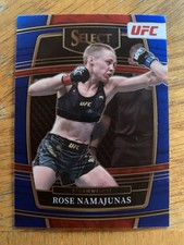 2022 panini select concourse blue Rose Namajunas #77 UFC Strawweight