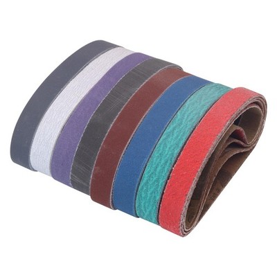 32 Pack 1/2'' x 10'' Knife Sharpener Sanding Belts for Work Sharp WSCMB Combo K...