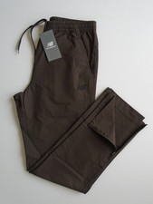 NEW BALANCE All Motion JOGGERS Mens Running Pants Dark-Brown w/Back Pkt. S