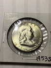 1953 S Franklin Half Dollar BU breaking up high-end set LOVELY