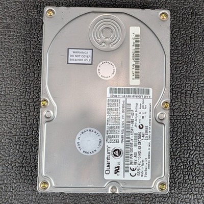 Quantum Fireball lct 6.4GB 3.5'' IDE Hard Drive - LA08A011 - VTG - TESTED