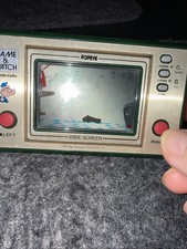 ebay® Auktion 198477617083 | Nintendo Game&Watch Popeye Handheld 1981 Wide Screen Konsole PP 23 Thumbnail of ebay® auction 198477617083 | Nintendo Game&Watch Popeye Handheld 1981 Wide Screen Konsole PP 23