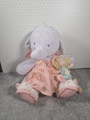 Humphreys Corner Mothercare Lottie Elefant mit Boll Hase Hausschuhe Stofftier