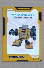Transformers G1 Bumblebee Card Takara Japan 2025 40th Ann Event Exclusive Gift