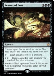 Season of Loss 0112 Bloomburrow Foil Mythic Rare