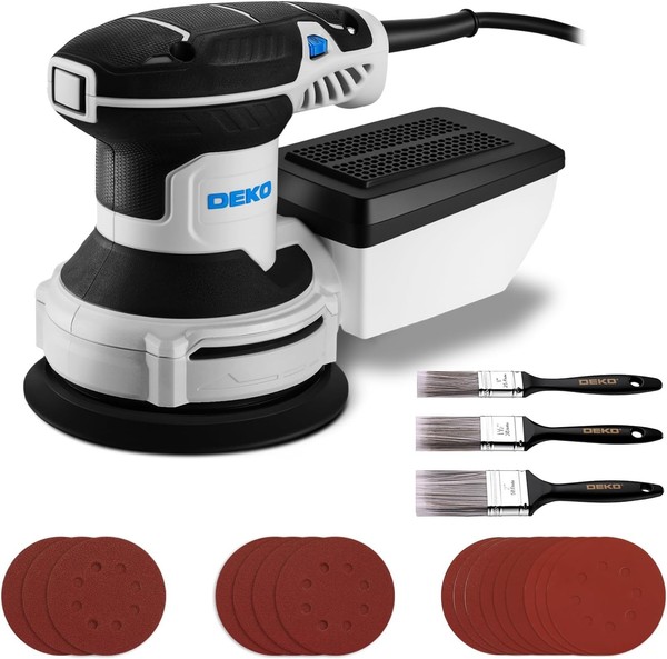 Exzenterschleifer 125Mm Mit Absaugung – Schleifmaschine FüR Holz, 16-image