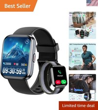 Smart Watch for Men & Women - 1.8" Fitness Tracker, Alexa Built-in, Waterproof
