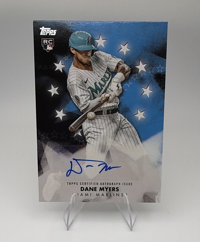 2024 Topps DANE MYERS Baseball Stars RC Autographs #BSA-DMY Marlins