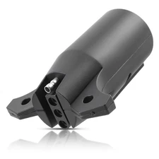 7-Way to 4-Way Trailer Adapter Plug 7-Pin Blade to 4-Pin Flat for RV Boat Car