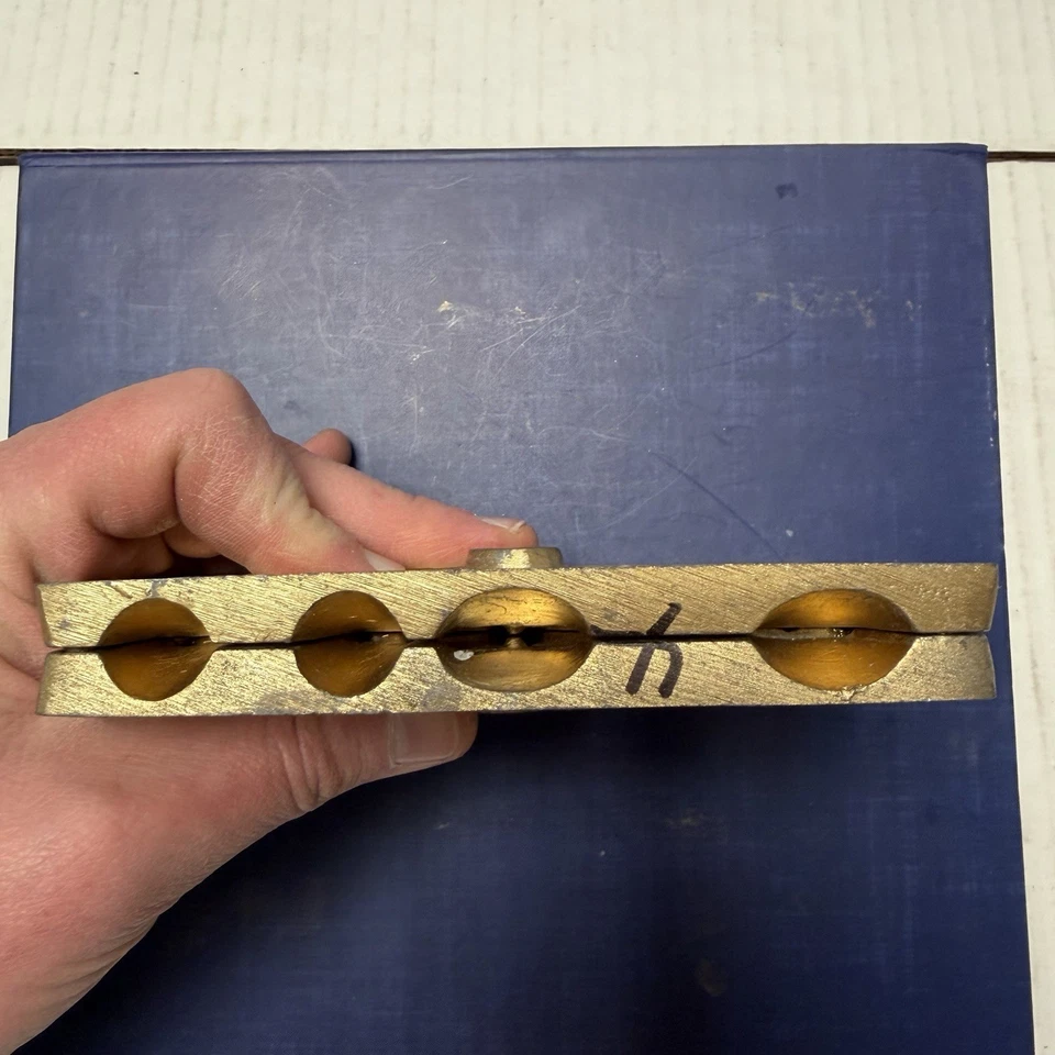 Molde de juguete de plomo vintage “AVIÓN MILITAR DE EE. UU. DE LA PRIMERA GUERRA MUNDIAL” 52x1 GRANDE tamaño años 30 fundido RARO Foto 4 de 4