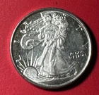 Vintage SILVER Walking LIBERTY .999 FINE 1/10th Troy Ounce Coin!