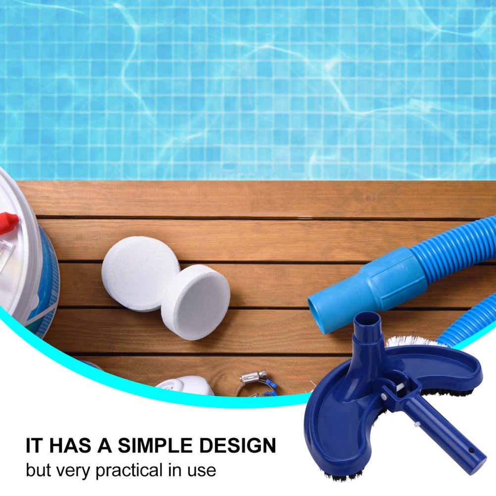 Red de limpieza de barredora de succión de mantenimiento de piscina cabezal de aspiradora para natación