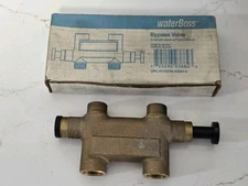 Waterboss Brass Water Softener Bypass Valve Open Box