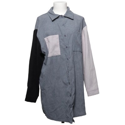 PrettyLittleThing, Oberhemd, Damen, Größe: 36, Grau/Schwarz/Beige #CHg