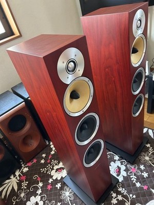 Bowers & Wilkins CM8 Floorstanding Speakers in Wood Grain | eBay