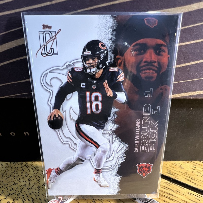Topps Signature Class Round 1 Pick 1 Caleb Williams Bears #11 Rookie (2025)