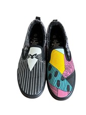 Disney Nightmare Before Christmas Mens 7 Womens 9 Low Top Slip-On Sneaker Shoes