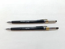 Lot of 2 Pentel Pmg Mechanical Pencil 0.3mm Old Version PG3 1970s Gold Ring