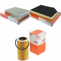 Mahle / Knecht Innenraumfilter LAK 387 Luftfilter LX 1591/9 ÖLfilter OX 370D