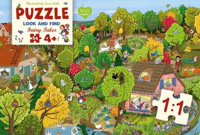 Look and Find - Fairy Tales - Red Riding Hood (Puzzle 54 Teile), Tessa Rath