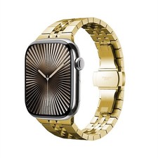 Edelstahl Armband Für Apple Watch Ultra 3 49mm SE 11 10 9 8 7 Metall 44/45/49mm