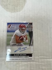 Slade Bolden 2022 Leaf Pro Set XRC Auto #PSA-SB1 NrMt