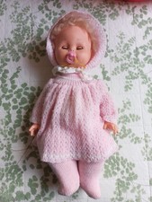 Bambola Coccolino Tuttaciccia Effe Franca. Vestito Rosa. Funzionante. Vintage 