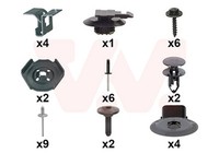 VAN Wezel Montagesatz StoßFäNger 4368793 FüR Renault Twingo 3 Tce 110 BCM9 BCM2