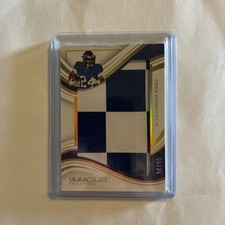 2023 Panini Immaculate Collegiate Jumbos Gold /25 Chris Rodriguez Jr Rookie RC