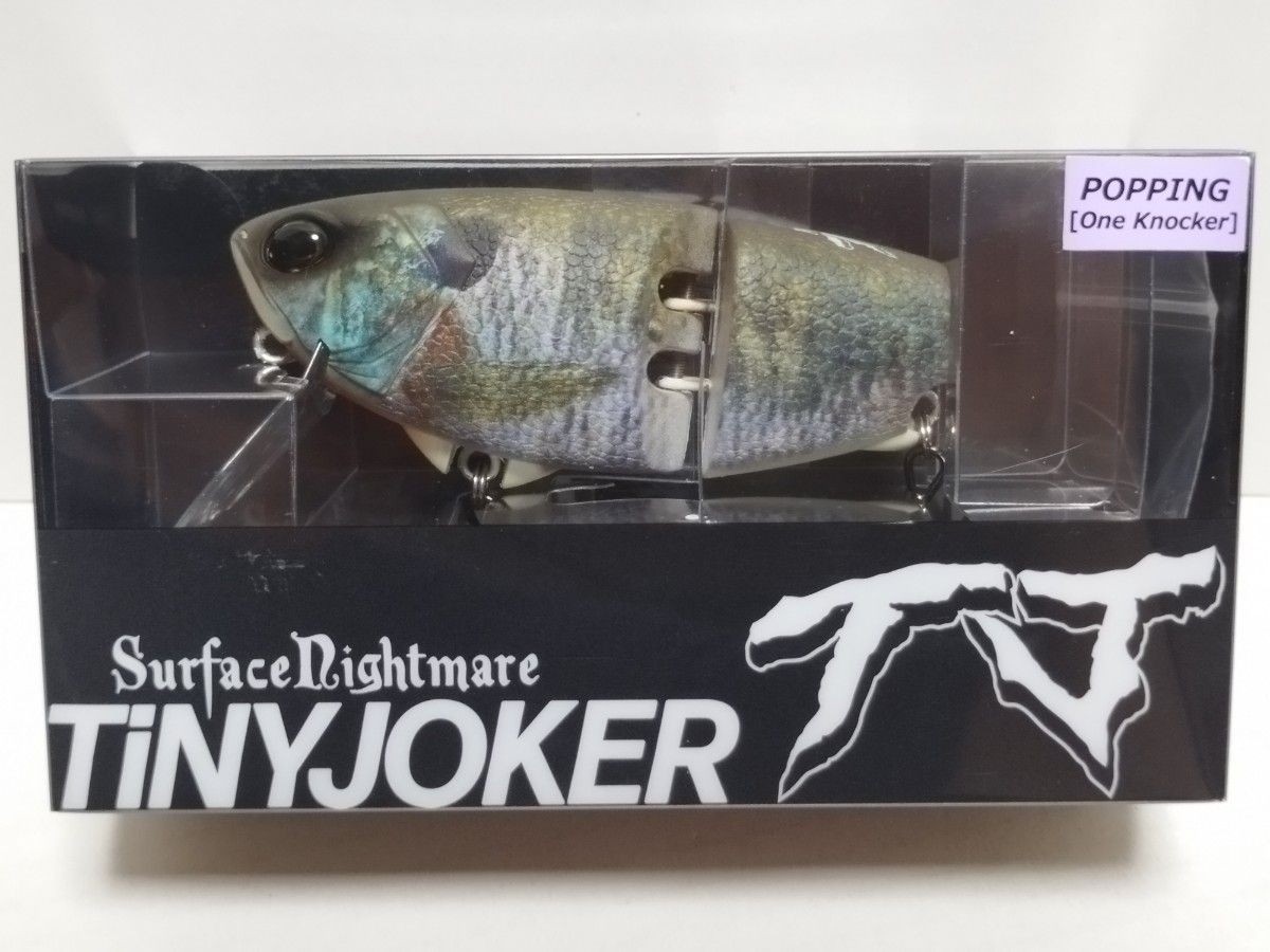 DRT タイニージョーカー TiNY JOKER TJ GILL DRT TiNY JOKER TJ GILL Bone Color 1.5on 3.6inch Topwater Lure NEW