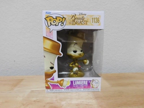 New Funko Pop Disney Beauty and the Beast #1136 Lumiere vinyl figure