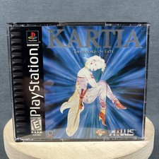 PlayStation 1 - Kartia: The Word of Fate - Complete w/ Reg Card - Refurbished