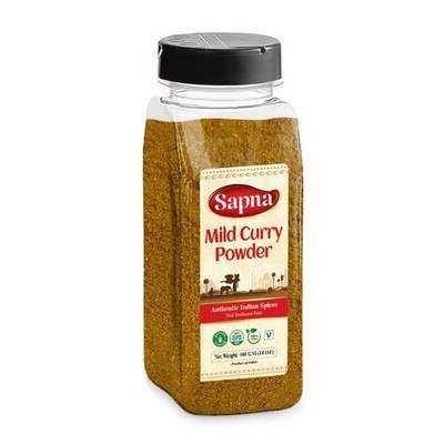 Mild Curry Powder, 14 OZ, Premium Authentic Indian Spice Blend, All Natural